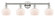 Edison Four Light Bath Vanity in Polished Nickel (405|616-4W-PN-G91)
