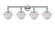 Edison Four Light Bath Vanity in Polished Nickel (405|616-4W-PN-G534)