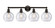 Edison Four Light Bath Vanity in Oil Rubbed Bronze (405|616-4W-OB-G124-8)