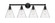 Edison Four Light Bath Vanity in Matte Black (405|616-4W-BK-GBC-84)