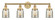 Edison Four Light Bath Vanity in Brushed Brass (405|616-4W-BB-G58)