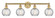 Edison Four Light Bath Vanity in Brushed Brass (405|616-4W-BB-G1215-6)