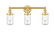 Edison Three Light Bath Vanity in Satin Gold (405|616-3W-SG-G314)