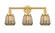 Edison Three Light Bath Vanity in Satin Gold (405|616-3W-SG-G146)
