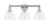 Edison Three Light Bath Vanity in Polished Nickel (405|616-3W-PN-GBD-752)