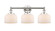 Edison Three Light Bath Vanity in Polished Nickel (405|616-3W-PN-G71)