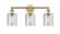 Edison Three Light Bath Vanity in Brushed Brass (405|616-3W-BB-G112)