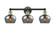 Edison Three Light Bath Vanity in Black Antique Brass (405|616-3W-BAB-G93) Edison Three Light Bath Vanity in Black Antique Brass (405|616-3W-BAB-G93)