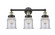 Edison Three Light Bath Vanity in Black Antique Brass (405|616-3W-BAB-G184)