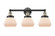 Edison Three Light Bath Vanity in Black Antique Brass (405|616-3W-BAB-G171)