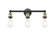 Edison Three Light Bath Vanity in Black Antique Brass (405|616-3W-BAB)