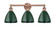 Edison Three Light Bath Vanity in Antique Copper (405|616-3W-AC-MBD-75-GR)