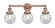 Edison Three Light Bath Vanity in Antique Copper (405|616-3W-AC-G204-6)