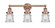 Edison Three Light Bath Vanity in Antique Copper (405|616-3W-AC-G184S)