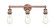 Edison Three Light Bath Vanity in Antique Copper (405|616-3W-AC)