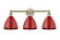 Edison Three Light Bath Vanity in Antique Brass (405|616-3W-AB-MBD-75-RD)