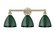 Edison Three Light Bath Vanity in Antique Brass (405|616-3W-AB-MBD-75-GR)
