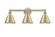 Ballston LED Bath Vanity in Antique Brass (405|616-3W-AB-M8-AB)