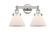 Edison Two Light Bath Vanity in Polished Nickel (405|616-2W-PN-G41)