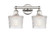 Edison Two Light Bath Vanity in Polished Nickel (405|616-2W-PN-G402)