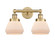Edison Two Light Bath Vanity in Brushed Brass (405|616-2W-BB-G171)