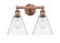 Edison Two Light Bath Vanity in Antique Copper (405|616-2W-AC-GBC-82)