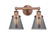 Edison Two Light Bath Vanity in Antique Copper (405|616-2W-AC-G63)