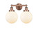 Edison Two Light Bath Vanity in Antique Copper (405|616-2W-AC-G201-8)