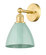 Edison One Light Wall Sconce in Satin Gold (405|616-1W-SG-MBD-75-SF)