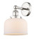 Edison One Light Wall Sconce in Polished Nickel (405|616-1W-PN-G71)