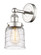 Edison One Light Wall Sconce in Polished Nickel (405|616-1W-PN-G513)