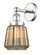 Edison One Light Wall Sconce in Polished Nickel (405|616-1W-PN-G146)