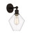 Downtown Urban One Light Wall Sconce in Oil Rubbed Bronze (405|616-1W-OB-G652-8)