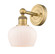 Edison One Light Wall Sconce in Brushed Brass (405|616-1W-BB-G91)