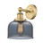 Edison One Light Wall Sconce in Brushed Brass (405|616-1W-BB-G73)