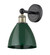 Downtown Urban One Light Wall Sconce in Black Antique Brass (405|616-1W-BAB-MBD-75-GR)
