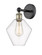 Edison One Light Wall Sconce in Black Antique Brass (405|616-1W-BAB-G652-8)