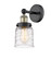 Edison One Light Wall Sconce in Black Antique Brass (405|616-1W-BAB-G513)