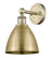 Edison One Light Wall Sconce in Antique Brass (405|616-1W-AB-MBD-75-AB)