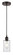 Edison One Light Mini Pendant in Polished Nickel (405|616-1P-PN-G804)