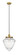 Edison One Light Mini Pendant in Brushed Brass (405|616-1PH-BB-G664-12)