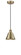 Edison One Light Mini Pendant in Antique Brass (405|616-1P-AB-M8-AB)