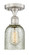 Edison One Light Flush Mount in Satin Gold (405|616-1F-SG-G2511)