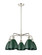 Ballston Five Light Chandelier in Polished Nickel (405|516-5CR-PN-MBD-75-GR)