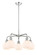 Downtown Urban Five Light Chandelier in Polished Chrome (405|516-5CR-PC-G121-6)