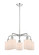 Downtown Urban Five Light Chandelier in Polished Chrome (405|516-5CR-PC-G111)