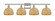 Ballston Four Light Bath Vanity in Polished Nickel (405|516-4W-PN-RBD-8-NAT)