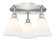 Ballston Three Light Semi-Flush Mount in Satin Nickel (405|516-3C-SN-GBC-81)