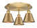 Ballston Three Light Semi-Flush Mount in Brushed Brass (405|516-3C-BB-M8-BB)
