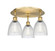 Ballston Three Light Semi-Flush Mount in Brushed Brass (405|516-3C-BB-G382)